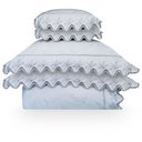 Ver imagem 2 de Colcha King 400 Fios Libélula - Marken Fassi Cinza