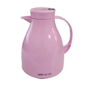 Garrafa Térmica com Gatilho Unitermi Paris 1 Litro Rosa