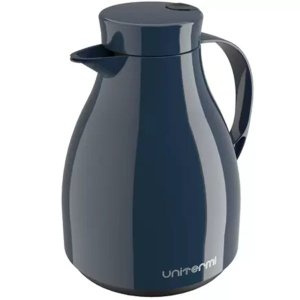 Garrafa Térmica Unitermi Paris com Gatilho 1l Azul Escuro
