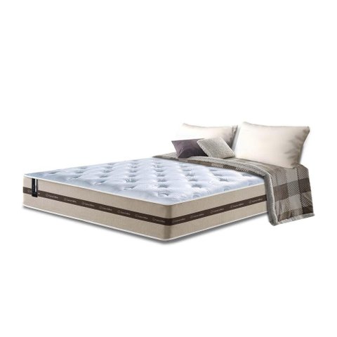Colchão King Cama Inbox Super de Molas Ensacadas Smart 193x203x22 Bege