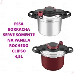 Borracha de Silicone Panela de Pressão Rochedo Clipso 4,5 L - 4