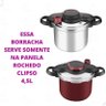 Borracha de Silicone Panela de Pressão Rochedo Clipso 4,5 L - 4