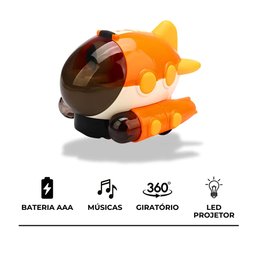 Brinquedo Submarino Infantil Elétrico com Luzes e Música - 2