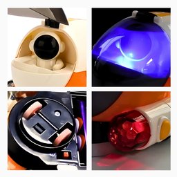 Brinquedo Submarino Infantil Elétrico com Luzes e Música - 4