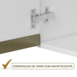 Kit 02 Balcoes Para Banheiro Cj16 Branco Off White - 3 Kit 02 Balcoes Para Banheiro Cj16 Branco Off White - 3