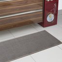 Ver imagem 4 de Kit 1 Tapete Pratik 45x120 e 1 Tapete Pratik 45x75 Areia - Jolitex