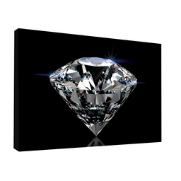 Quadro Diamante no Preto -- BR ARTES - 1