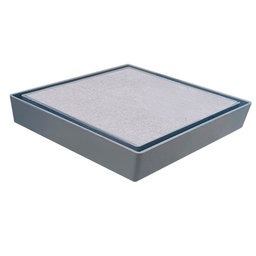 Ralo Invisível 15x15 Banheiro Drena Box Oculto para Tubo de 4 ou 6 Polegadas Cola Piso Porcelanato:c - 1