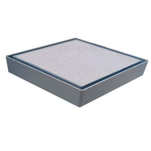 Ralo Invisível 15x15 Banheiro Drena Box Oculto para Tubo de 4 ou 6 Polegadas Cola Piso Porcelanato:c