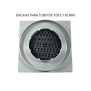 Ver imagem 3 de Ralo Invisível 15x15 Banheiro Drena Box Oculto para Tubo de 4 ou 6 Polegadas Cola Piso Porcelanato:c