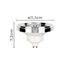 Ver imagem 2 de Lâmpada Led Nordecor Sof Ar111 12w Gu10 24° Alto Irc 95 Bivolt 2700k Luz Amarela 1143