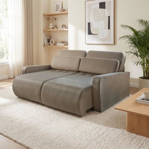 Sofá Confort Retrátil 4 Lugares 250cm Lisboa