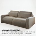 Ver imagem 7 de Sofá Confort Retrátil 4 Lugares 250cm Lisboa