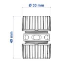 Ver imagem 3 de LIGAÇÃO REPARADORA EM PLÁSTICO PARA MANGUEIRA DE 1/2