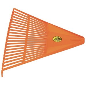 VASSOURA PLÁSTICA LARANJA 22 DENTES SEM CABO TRAMONTINA