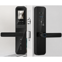 Ver imagem 1 de Fechadura Digital Inteligente Wi-Fi Tuya com Câmera Vídeo Porteiro Tela LCD Interna Senha Cartão Rfi