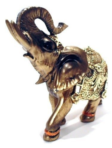 Elefante Da Sorte Dourado Mod 00020 - Dourado - 2