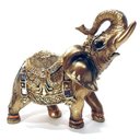 Ver imagem 4 de Elefante Da Sorte Dourado Mod 00020 - Dourado