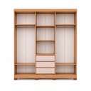 Ver imagem 6 de Guarda-Roupa Grande Casal 6 Portas e 3 Gavetas Square