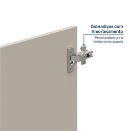 Guarda Roupa 8 Módulos 10 Portas 6 Gavetas Frame Cabecasa MadeiraMadeira   - 7