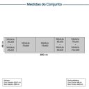 Ver imagem 4 de Guarda Roupa 8 Módulos 10 Portas 6 Gavetas Frame CabeCasa MadeiraOriginals