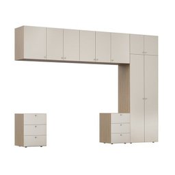 Guarda Roupa 8 Módulos 10 Portas 6 Gavetas Frame Cabecasa MadeiraMadeira   - 14
