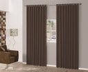 Ver imagem 1 de Cortina Blackout em Tecido 2,00x1,80 Corta Luz Tabaco