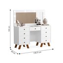 Ver imagem 2 de Penteadeira Branco Ronda