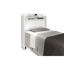 Ver imagem 2 de Cabeceira box Solteiro Thayna Branco 88cm - Framar Móveis