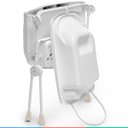 Ver imagem 7 de Banheira Para Bebe Banho Premium Com Suporte e trocador 20 Litros Branca e Rosa - Galzerano