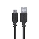 Ver imagem 1 de Cabo Micro Usb para Usb a 2.0 para Celular 50cm Preto - Pmuap-05