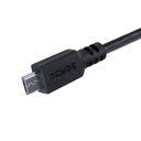 Ver imagem 2 de Cabo Micro Usb para Usb a 2.0 para Celular 50cm Preto - Pmuap-05