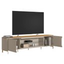 Ver imagem 6 de Rack Bancada para Tv 85 Pol 239cm Martan Tauari/off Flex L06 - Mpozenato