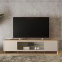 Ver mais imagens de Rack Bancada para Tv 85 Pol 239cm Martan Tauari/off Flex L06 - Mpozenato