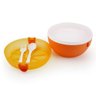 Marmita Plástica Laranja 14 x 15,5 x 9 cm - 2
