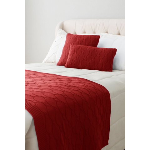 Peseira Tricô Trançada Carlan