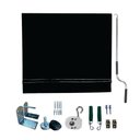 Ver imagem 1 de Toldo Cortina Preto - 3,50m X 1,50m - Kit Completo