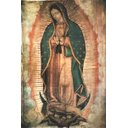 Ver imagem 1 de Quadro Decorativo Religioso Nossa Senhora de Guadalupe 40x60cm