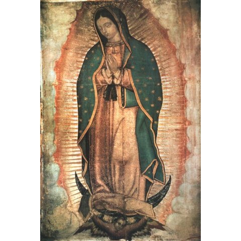 Quadro Decorativo Religioso Nossa Senhora de Guadalupe 40x60cm