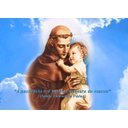 Ver imagem 1 de Quadro Decorativo Religioso Santo Antônio de Pádua 40x60cm