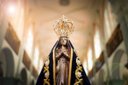 Ver imagem 1 de Quadro Decorativo Religioso Nossa Senhora Aparecida 40x60cm