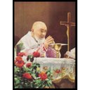 Ver imagem 1 de Quadro Decorativo Religioso São Padre Pio de Pietrelcina 40x50cm com Moldura e Vidro
