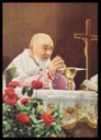 Ver imagem 1 de Quadro Decorativo Religioso São Padre Pio de Pietrelcina 40x50cm com Moldura e Vidro