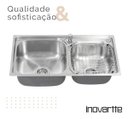 Ver imagem 3 de Cuba em Aço Inox 304 com Válvula, Dispenser e Cesto Cozinha Área Gourmet Inovartte Icb06