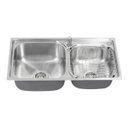 Ver imagem 1 de Cuba em Aço Inox 304 com Válvula, Dispenser e Cesto Cozinha Área Gourmet Inovartte Icb06