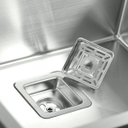 Ver imagem 3 de Cuba Dupla Cromada Cozinha Gourmet Moderna em Aço Inox 304 com Válvula Inovartte Icb01