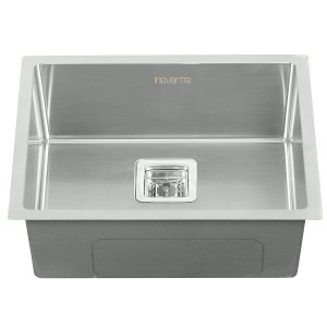 Cuba Cromada 54x44 Cm Aço Inox 304 Cozinha Área Gourmet com Válvula Inovartte Icb04