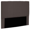 Ver imagem 1 de Cabeceira Estofada Cama Box Casal Ravenna 140cm Suede Café - Desk Design