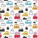 Ver imagem 3 de Papel de Parede Carrinhos - 0,58 x 3,00m