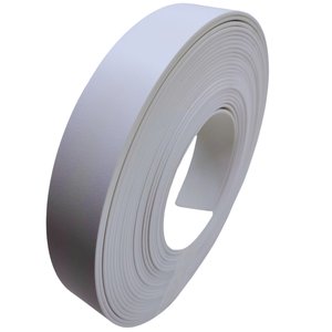 Fita de Borda Abs Branca Tx Fosca 35mm X 2mm X 20m para Moveis Acabamento Mdf